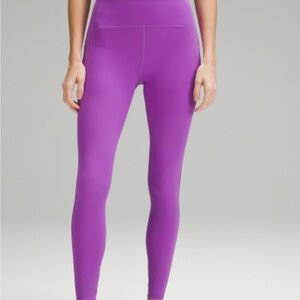 Lululemon Athletica Vibrant Purple Leggings